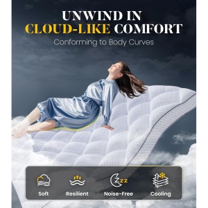 Milcabe 3-Inch Ultra-Fluffy Twin Topper